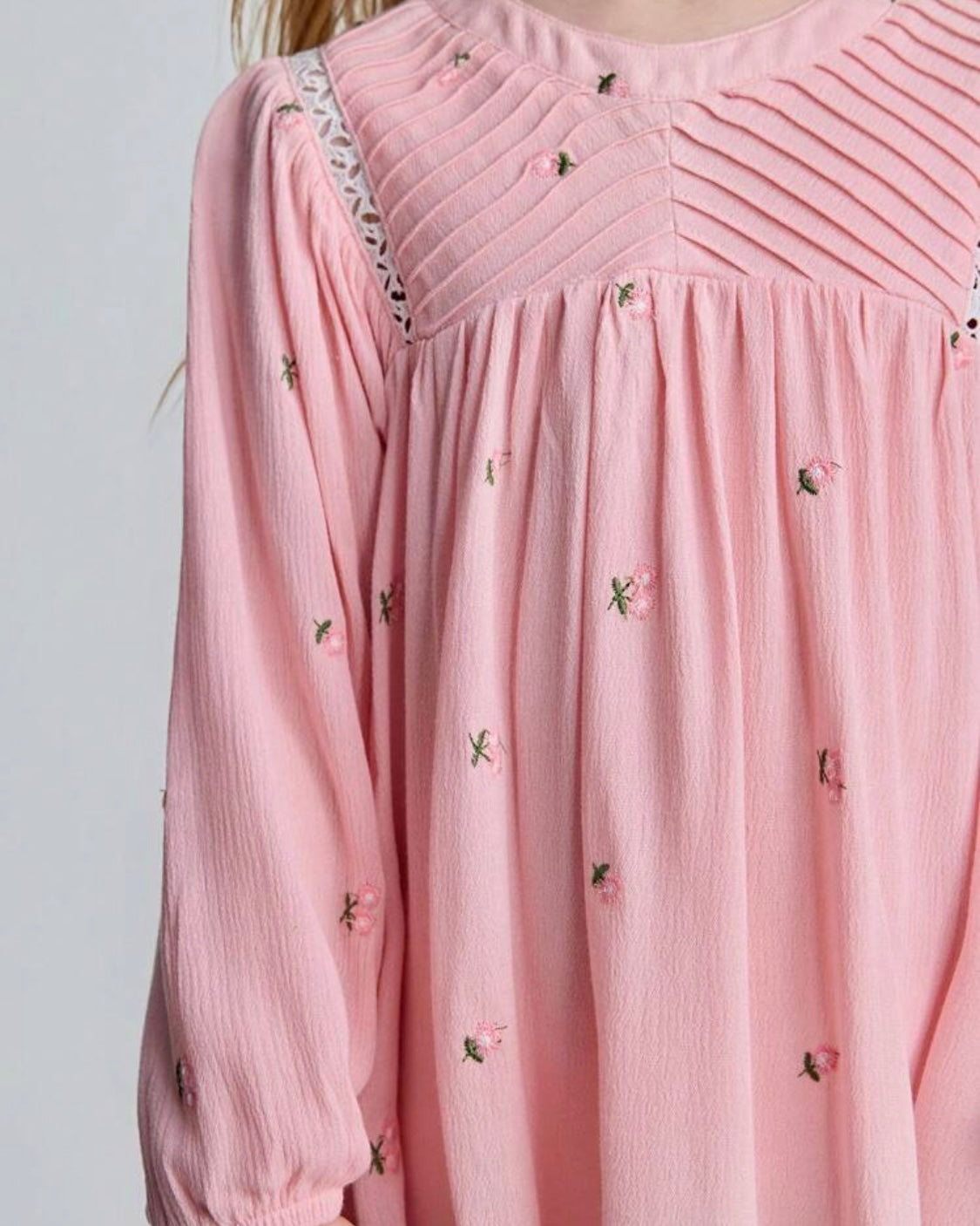 Vestido Suspiro Rosa