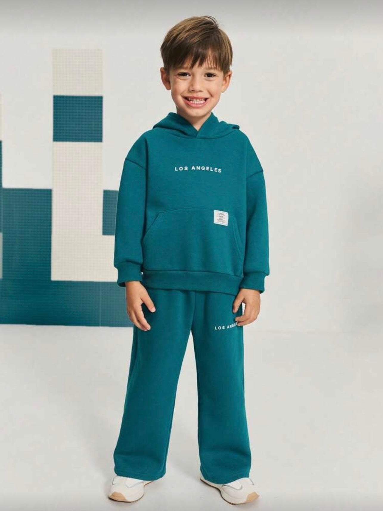 Set Verde con Capucha Los Ángeles